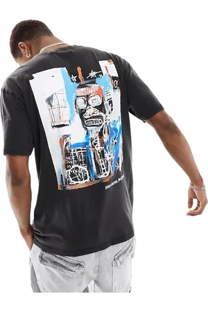 Cotton On Cotton On Basquiat boxy T-shirt with back art print in