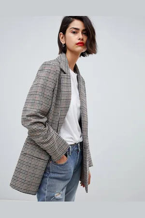 2nd Day 2NDDAY checked grandad blazer