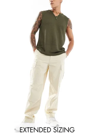 ASOS Baggy cargo pants in tan