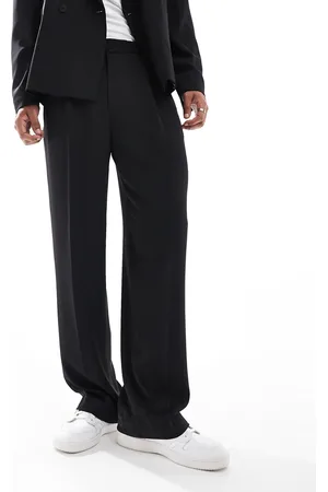 ASOS Wide leg suit pants in