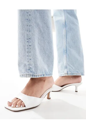 ASOS Hyper kitten heel mules in