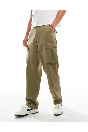 ASOS Baggy cargo pants in khaki