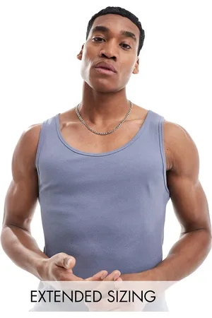 ASOS Muscle fit rib tank top in
