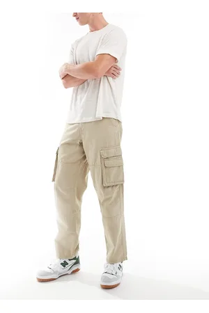 ASOS Baggy cargo pants in heavy twill