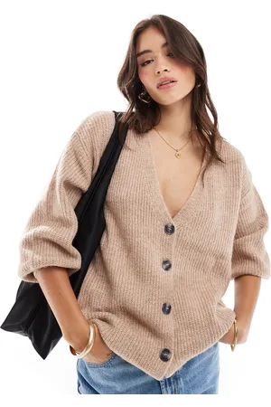 Cotton On Cotton On oversized cardigan in camel