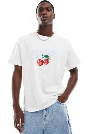 Pull&Bear Stwd cherry printed t-shirt in