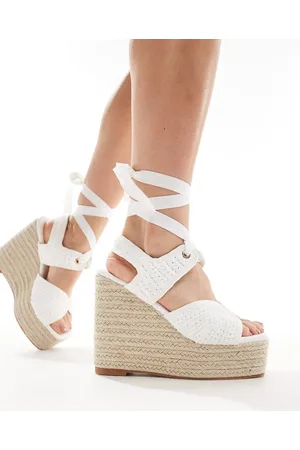 Public Desire Solstice heeled espadrilles with woven straps in