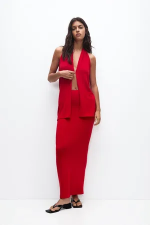 Pull&Bear Knit maxi skirt in - part of a set