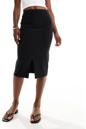 ASOS Bengaline midi pencil skirt in