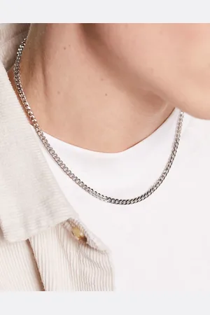 ASOS Short 4mm chain necklace in tone