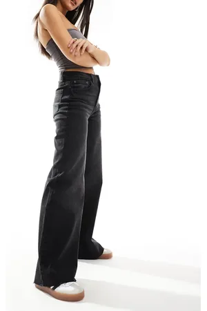 Pull&Bear Comfort wide leg jean in