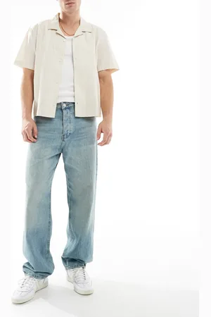 Only & Sons Fade loose fit jean in bleach wash
