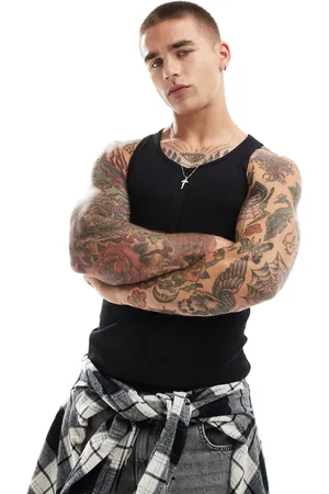 JACK & JONES Ribbed tank top in