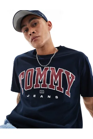 Tommy Hilfiger Arch varsity logo T-shirt in