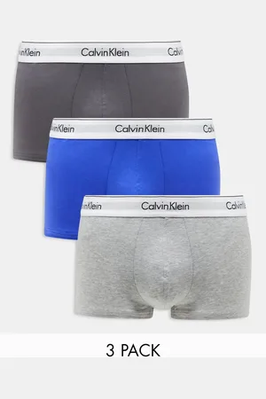 Calvin Klein Cotton stretch trunks 3 pack in