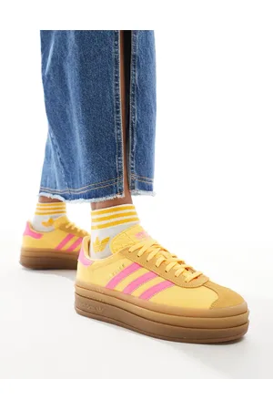 adidas Gazelle Bold sneakers in and pink