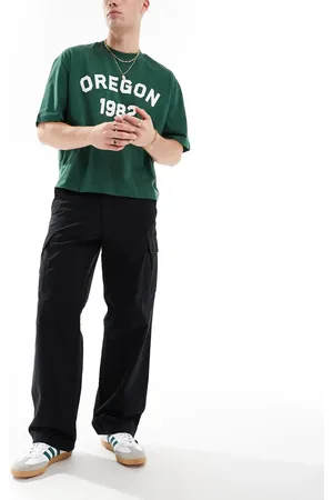 JACK & JONES Bill Barkley wide fit cargo pants in