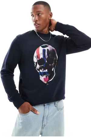 Paul Smith Regular fit sweatshirt with skull print in