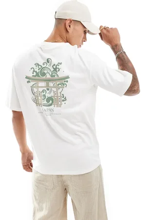 SELECTED Oversized T-shirt with Japan back print in