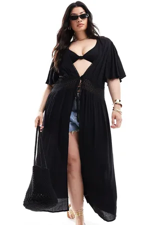 Yours Crinkle beach cover-up in