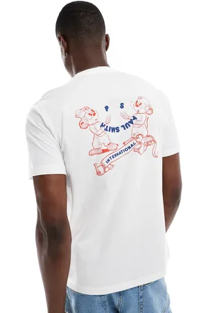 Paul Smith T-shirt with front and back mouse print in