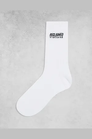 Reclaimed Unisex branded sock in