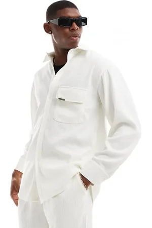 Sixth June Oversized textured shirt in - part of a set