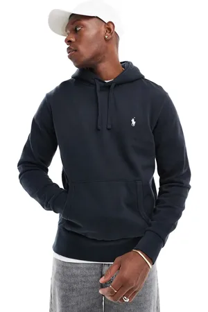 Ralph Lauren Icon logo loopback terry hoodie in faded