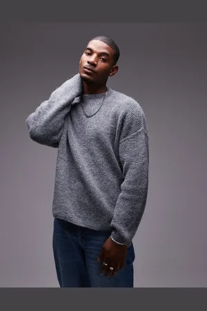 Topman Relaxed fit brushed sweater in
