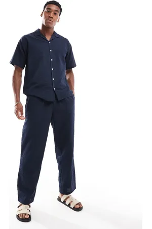 JACK & JONES Seersucker pants in - part of a set