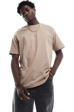Only & Sons Relaxed fit t-shirt in taupe
