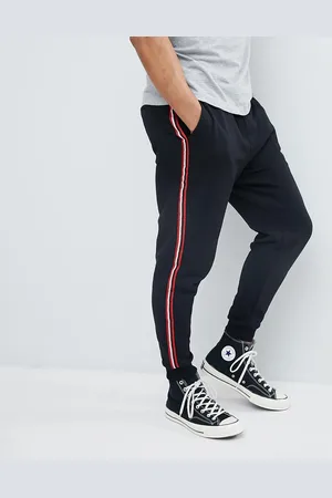 Pull&Bear Sweatpants With Side Stripe In