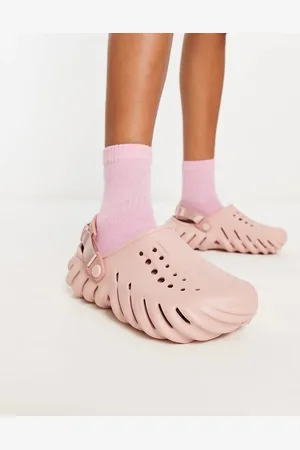 Crocs Unisex Echo clogs in pink clay