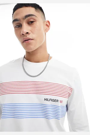 Tommy Hilfiger Chest hilfiger 85 long sleeve t-shirt in