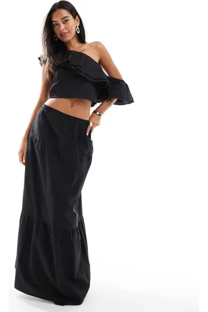 Pretty Lavish Tiered maxi skirt in - part of a set