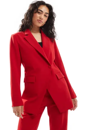 Extro & Vert Asymmetric button front blazer in - part of a set