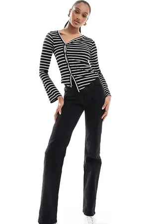 Stradivarius D98 Tall straight leg jeans in