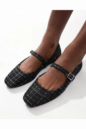 ASOS Lottie Mary Jane ballet flat in tweed