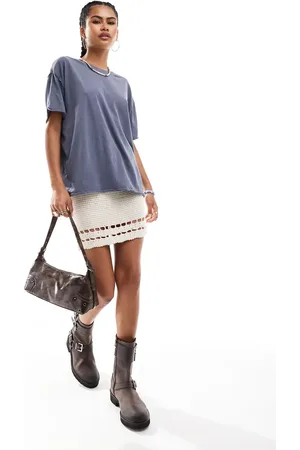 Free People Nina relaxed oversized T-shirt in washed