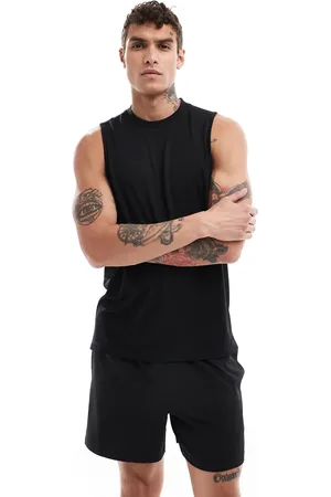 ASOS Oversized performance mesh training tank top in