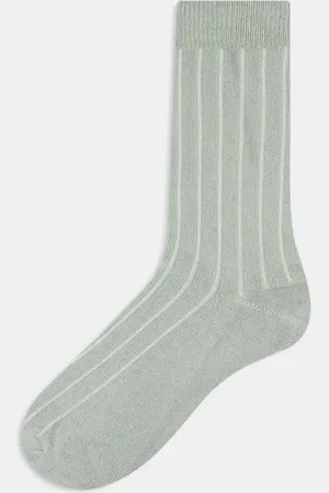 ASOS Capsule collection ribbed sock in light
