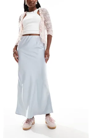 Glamorous Ultimate slip midi skirt in satin