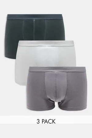 ASOS 3 pack briefs in multiple colors