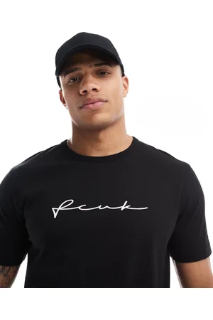 French Connection FCUK center scribble logo T-shirt in