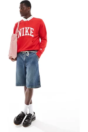 Nike Club longsleeve polo shirt in