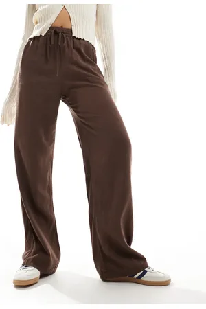 Pull&Bear Pull on textured pants in