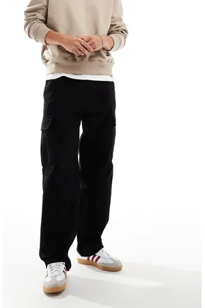 Pull&Bear Straight leg cargo pants in