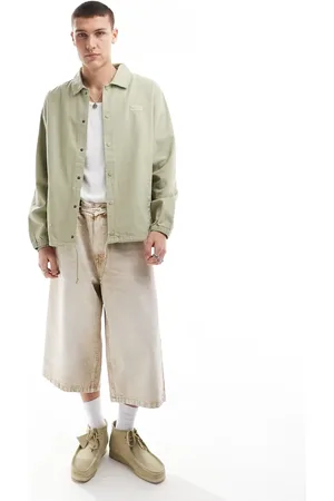Vans Torrey canvas coach jacket in stone