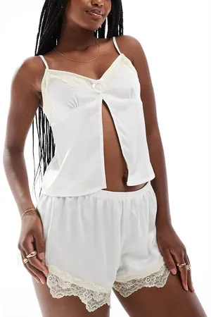 Cotton On Cotton On open front cami pajama set in coconut
