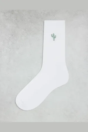 ASOS Socks with cactus embroidery in